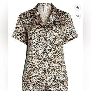 NWT: Joyspun Satin Pajama Shirt